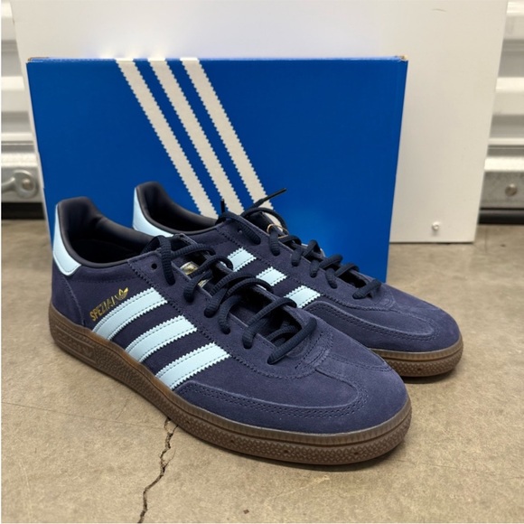 adidas Handball Spezial Collegiate Navy / Clear Sky - Picture 13 of 14